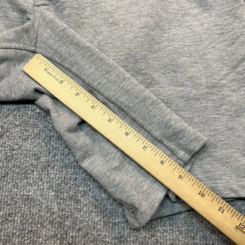 Lululemon Sweat Shorts Mens Large Gray Cotton Blend Athletic 9 Inseam Pockets